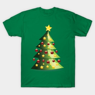 Decorated Christmas tree T-Shirt